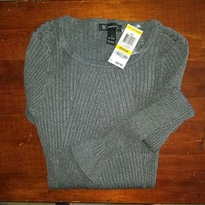 NWT Grey crewneck sweater